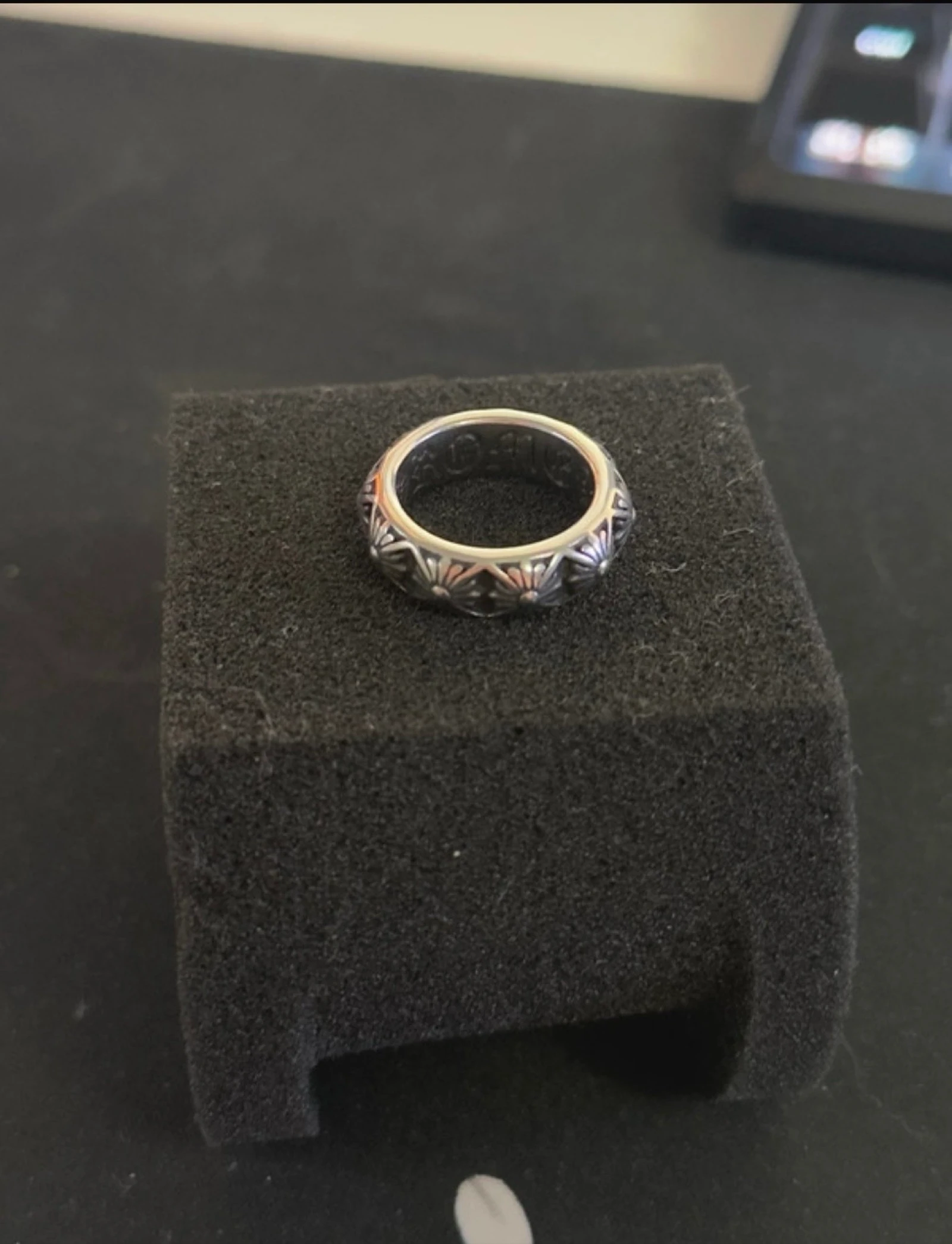 Y2k Chrome Hearts ring – photo 2